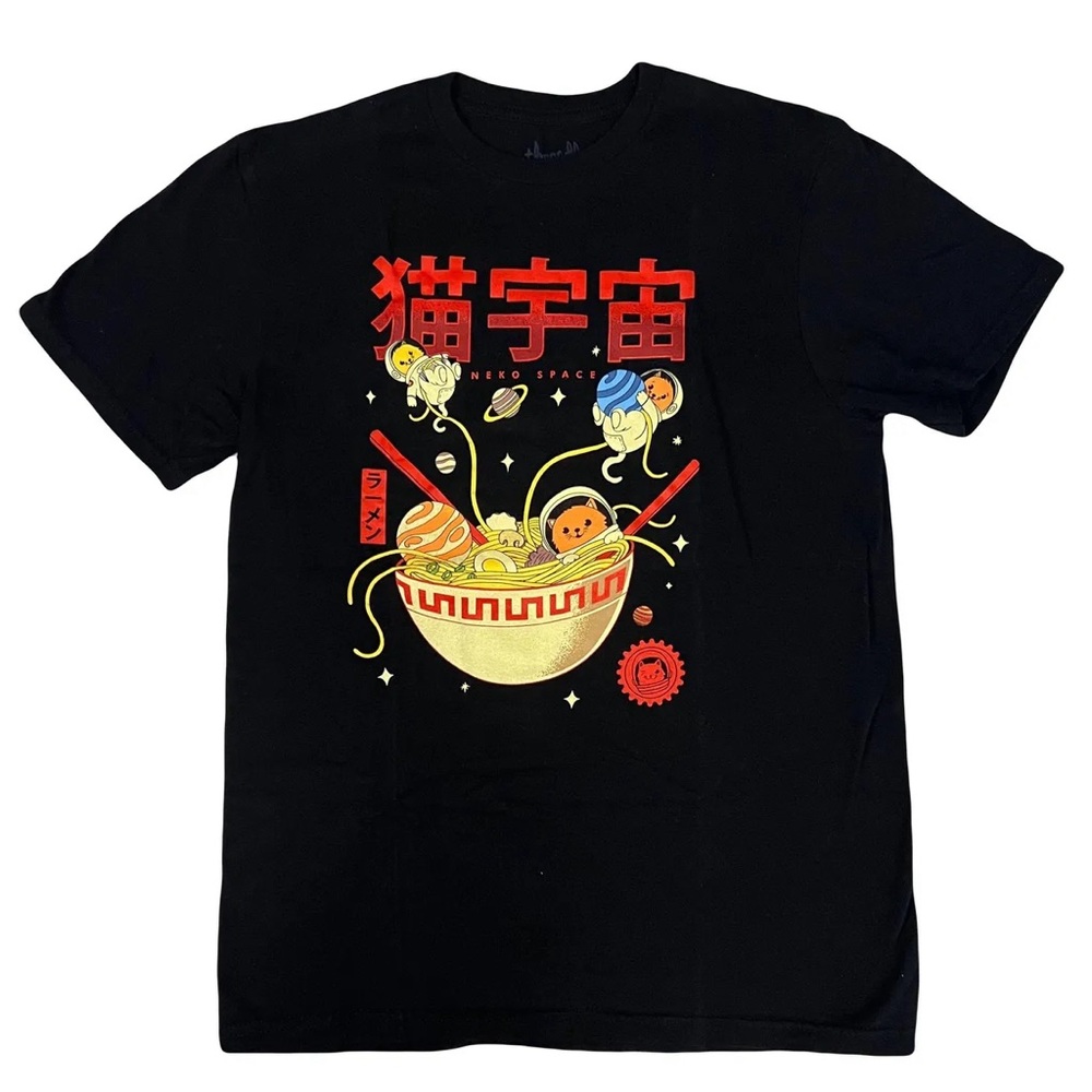 Threadless Neko Space - Ramen Adventures Essential T-shirt